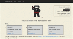 Desktop Screenshot of coderdojoindy.com